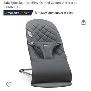 Baby Bjorn bouncer in anthracite